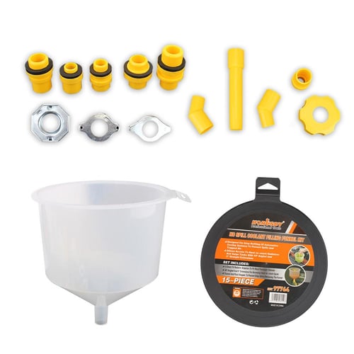 Epauto Spill Proof Radiator Coolant Filling Funnel Kit