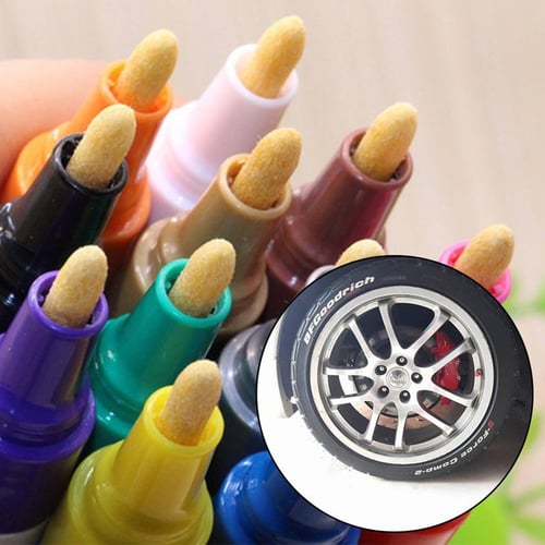 Waterproof Car Tyre Tire Tread Tire Paint Pen Marker DIY Art