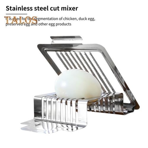 Sagit Egg Cutter For Hard Boiled Eggs, Compact Easy To Use Egg