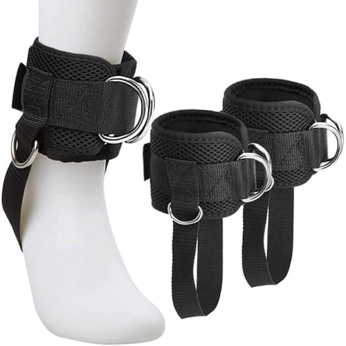 Adjustable Dumbbell Ankle Strap Heavy Duty Ankle Dumbbell Belt Dumbbell  Attachment Tibialis Trainers