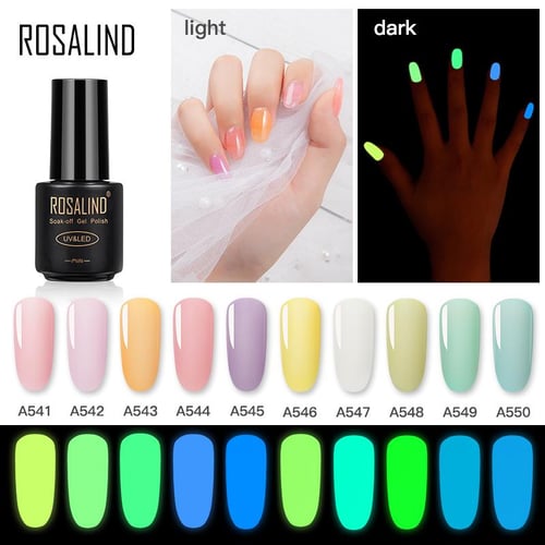 ROSALIND Gel Nail Polish 40Pcs/Set For Manicure Nails Art UV Gel Need