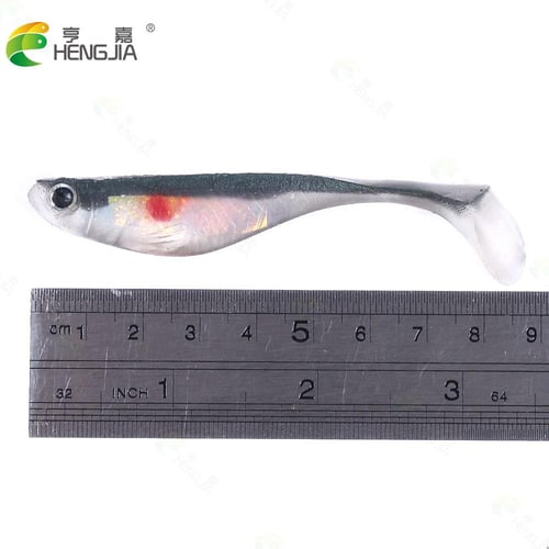 Cheap 10pcs 8.5cm 2.6g Soft Lures Silicone Bait Goods For Fishing Sea  Fishing Pva Swimbait Wobblers Artificial Tackle