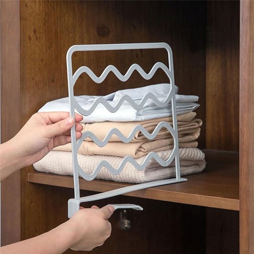 1/4PCS Acrylic Shelf Dividers Shelf Divider for Closets Plastic Shelves  Divider