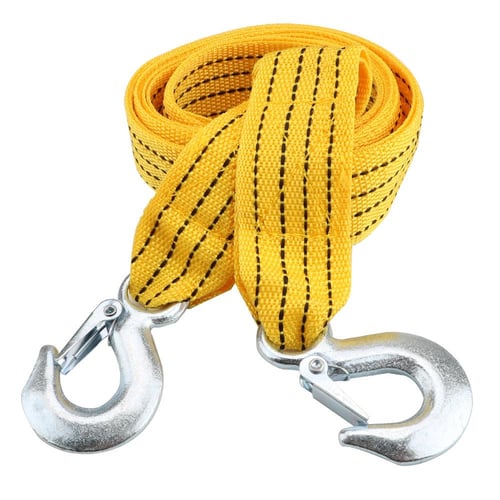 4 Meter Load 3 Ton Car Trailer Towing Rope Strap Tow Cable with