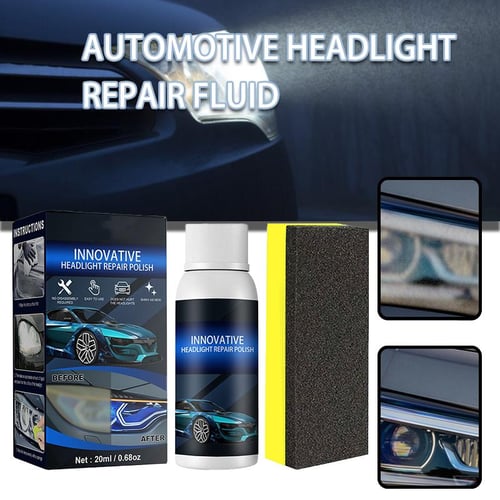 21X 3 Car Headlight Lens Restoration Repair Kit Polishing Cleaner