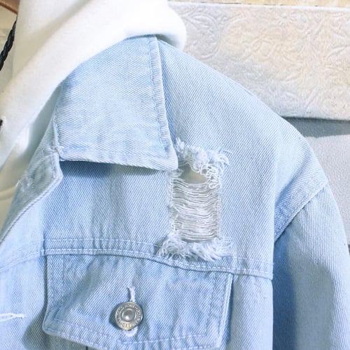 Mens Jean Jacket Denim Jacket Men Vintage Jean Coats Streetwear