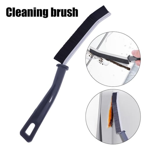 2Pcs Crevice Gap Cleaning Brush, Hard Bristle Brushes for Small