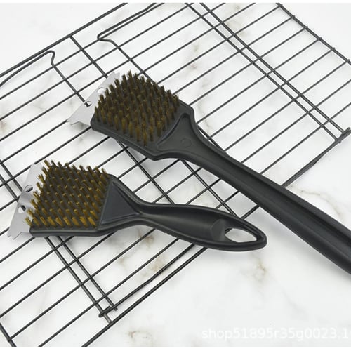 Grill Brush Bristle Free & Wire Combined BBQ Brush, Safe