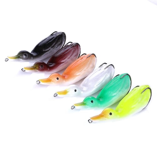 10.5cm 18.5g Duck Floating Soft Lure Shad Wobblers Silicone Fishing Lures  Worm Artificial Bait - sotib olish 10.5cm 18.5g Duck Floating Soft Lure  Shad Wobblers Silicone Fishing Lures Worm Artificial Bait Toshkentda