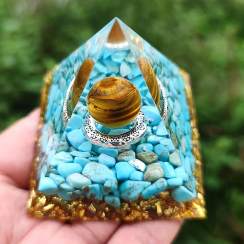 59styles Orgonite Pyramid Crystal Energy Collection Meditation