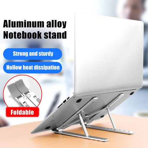 Metal Foldable Laptop Stand Adjustable Portable Laptop Holder