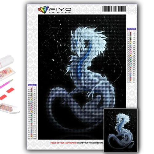 Dragon Diamond Painting, Full Drill, Diy Mosaic Diamond Embroidery