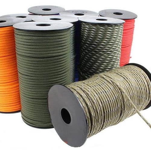 100m 4mm 7 Stand Cores Outdoor Camping Rope Climbing Hiking Survival  Equipment Tent Accessories - buy 100m 4mm 7 Stand Cores Outdoor Camping  Rope Climbing Hiking Survival Equipment Tent Accessories: prices, reviews