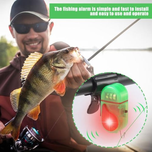 Light Super Bright Sensitive Easy Installation Fishing Bite Alarm