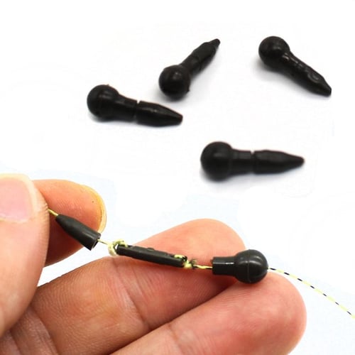 1 Set Quick Change Beads Rubber Carp Match Fishing Tackle Hook