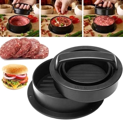 Hamburger Press Maker Mold Non-Stick Food Grade Reusable Sausage Patty  Burger Smasher For Home Camping