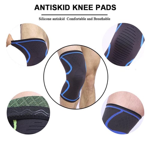 1PC Professional Knee Support Protective Sports Knee Pad Breathable Bandage Brace  Basketball Cycling 3D Weaving Knee Brace Pad - buy 1PC Professional Knee  Support Protective Sports Knee Pad Breathable Bandage Brace Basketball