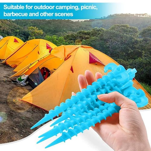 Universal Ice Anchors Tool Ice Stake Nails Simple Installation Portable  Fishing Shelter Stake Nails Ice Shanty Anchors Accessories – buy at low  prices