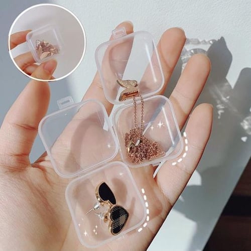 Children Transparent Jewelry Storage Box Headband Earring Bracelet