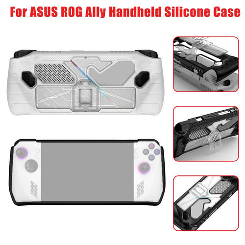 Silicone Protective Cover for ASUS ROG Ally Case Handheld Console Stand  Anti-Drop