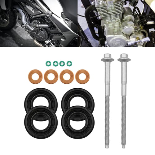 Kraftstoffeinspritzer Dichtungsset - Inkl. O-Ringe, Kupferscheiben & Schrauben Für Transit MK7 2.2/2.4/3.2 TDCi