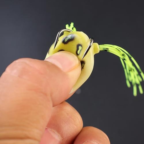 Frog Lures Artificial Soft Bait 5g 4.3cm Realistic Frog Fishing
