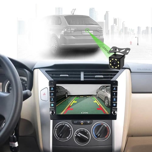 Acheter Pour Peugeot 206 2001-2008 avec bouton bouton autoradio Android  lecteur multimédia Navigation stéréo GPS 2 Din 1 + 16GB