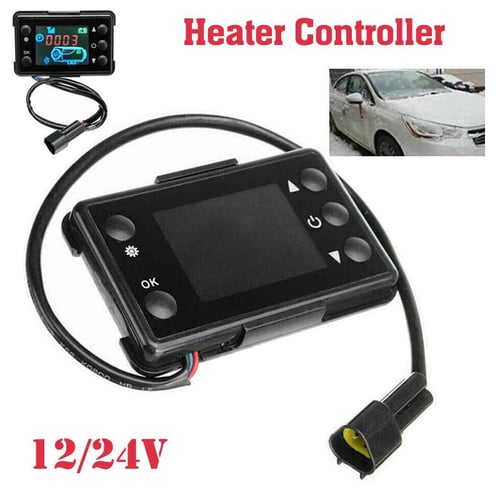 Car Air Diesel Parking Heater LCD Monitor Switch + Remote Control