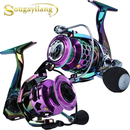 Sougayilang 1pc Purple 7.2:1 Speed Ratio Baitcasting Reel, 17+1BB Super  Smooth Fishing Reel, Fishing Tackle For Freshwater