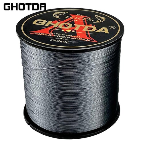 GHOTDA 1000M Braided Fishing Line 12 Strands PE Multifilament Fishing Wire  25 30 39 50 65 77 92 120 135LB - buy GHOTDA 1000M Braided Fishing Line 12  Strands PE Multifilament Fishing Wire 25 30 39 50 65 77 92 120 135LB:  prices, reviews