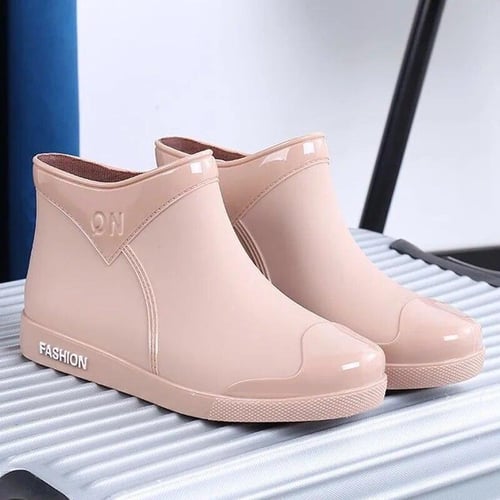 Boots Work Summer Shoes Rain Boots Women's Fashionable Outdoor Non