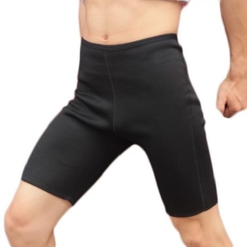 NEW Mens Hot Thermo Body Shaper Neoprene Slimming Pants