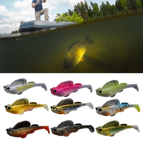 10Pcs 3cm 1.5g Mini Crankbait Minnow Fish Fishing Baits Hard Lure