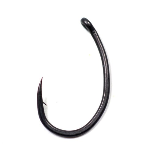 100Pcs 10 Sizes High Carbon Steel Fishing Hook Catfish Hook with Barbs Black