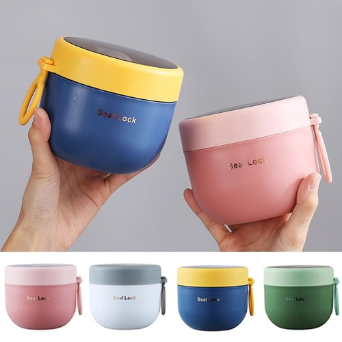 430ml Food Thermal Jar Insulated Soup Containers Stainless Steel Lunch Box  Drinking Cup