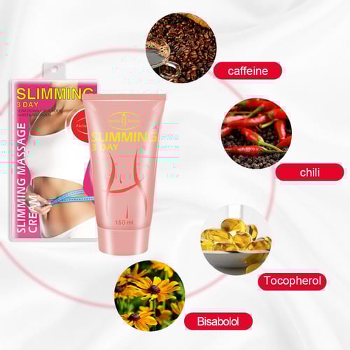AICHUN BEAUTY Anti Cellulite Cream, Hot Cream, Fat Burner Weight Loss Cream Body Massager Gel Slimming Cream Massage Hot Anti-Cellulite image 4 - ZOOD