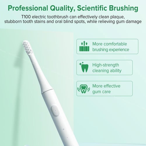 Xiaomi Mijia Sonic Electric Toothbrush T100 Adult Mi Tooth Brush