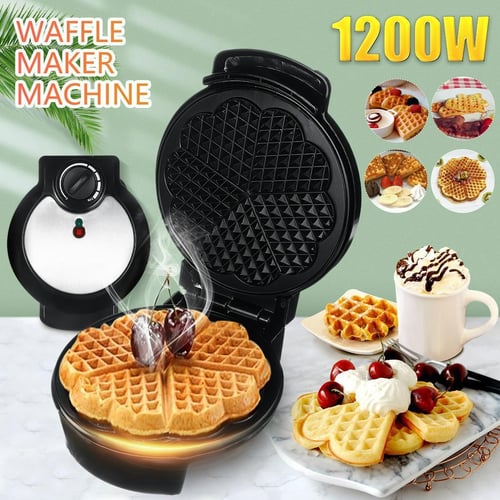 Mini Electric Waffles Maker Pan Eggette Machine Mini Waffle Pot Egg Cake  Oven Bubble Egg Oven Breakfast Waffle Molds