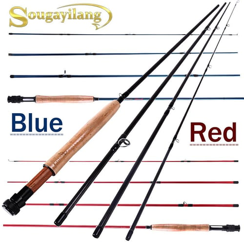 Portable Fly Fishing Rods 4 Pieces Carbon Fishing Rods Vara De Pesca  Spinning Fly Fishing Pole 2.7M - sotib olish Portable Fly Fishing Rods 4  Pieces Carbon Fishing Rods Vara De Pesca