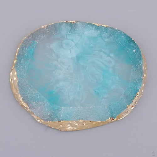 of Course Agate Slice Slices Polished Pendant Table Decoration