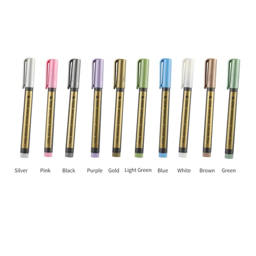 Dual Tip Art Marker Pens Fine Point Bullet Journal Pens & Colored