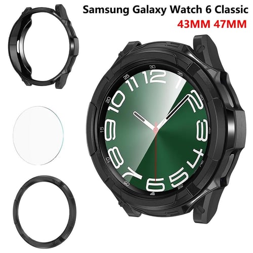 Case For Samsung Galaxy Watch 6 Classic 43mm/47mm Bezel Styling Frame Ring  Cover