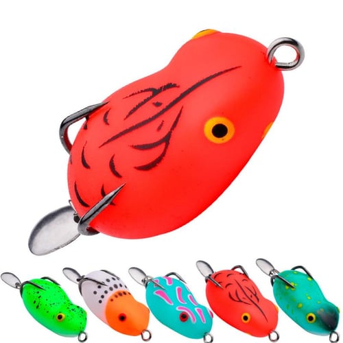 4.5CM Carp Fishing Lures Soft Frog Fishing Lures Frog Artificial