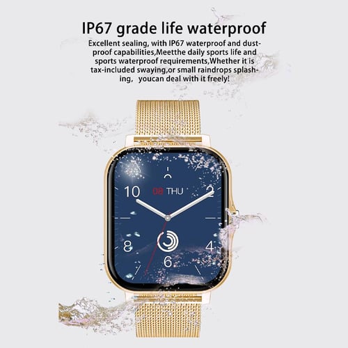 Cheap LIGE New Women Smart watch Men 1.69 Color Screen Full touch Fitness  Tracker Bluetooth Call Smart Clock Ladies Smart Watch Women
