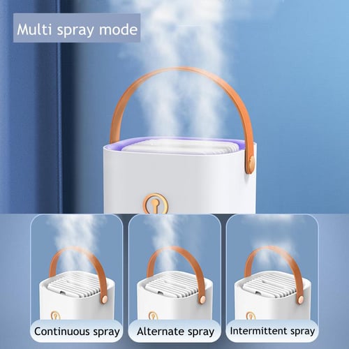 Home Air Humidifier 3000ML Double Nozzle Cool Mist Aroma Diffuser with  Coloful LED light Heavy fog Ultrasonic USB Humidificador