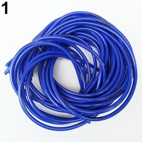 1M AN4-AN12 Nylon Braided Oil Fuel Hose Line Tubing Pipe Light