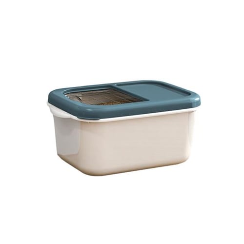 2.05/2.15L Leak-Proof Lunch Box with Grid Design Spacious and Convenient Food  Container for Home, Office, or School 