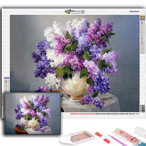 Diamond Painting Flowers Fantasy