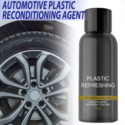 30/50ml Car Plastic Refreshing Coating Kit Retread Restore Agent