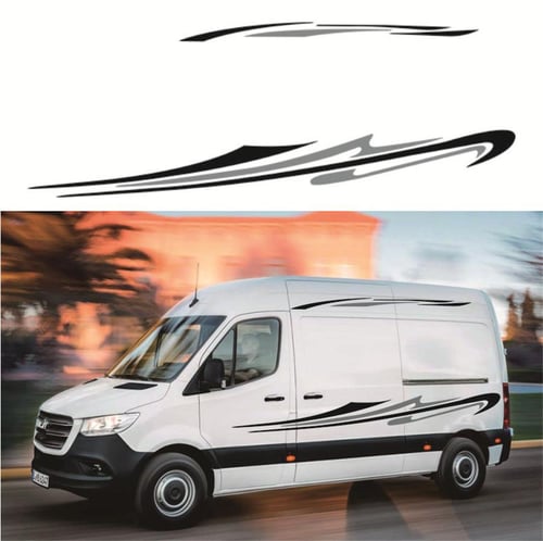 Two Side Rv Stripes Graphics Decals Car Stickers Vinyl Graphics